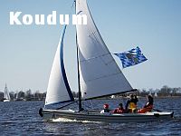 Binnensegeln in Koudum